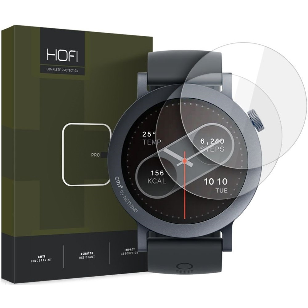 Hofi Premium Pro+ Tempered Glass - Αντιχαρακτικό Γυαλί Οθόνης - Nothing CMF Watch Pro 2 - 2 Τεμάχια - Clear (5906302375141)