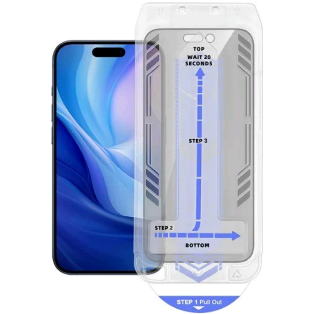 Αντιχαρακτικό Γυαλί Προστασίας Apple iPhone 16 Pro - Vivid Full Face Privacy Tempered Glass W/Applicator Απορρήτου Οθόνης - Black (VITEMPPRIV497BK-AP)