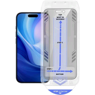 Αντιχαρακτικό Γυαλί Προστασίας Apple iPhone 16 Pro - Vivid Full Face Privacy Tempered Glass W/Applicator Απορρήτου Οθόνης - Black (VITEMPPRIV497BK-AP)