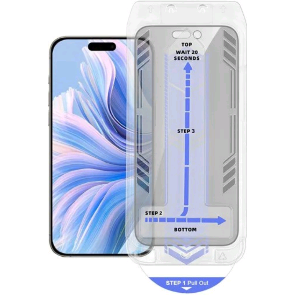 Αντιχαρακτικό Γυαλί Προστασίας Apple iPhone 16 Pro Max - Vivid Full Face Privacy Tempered Glass W/Applicator Απορρήτου Οθόνης - Black (VITEMPPRIV498BK-AP)