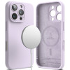 Ανθεκτική MagSafe Θήκη Σιλικόνης - Apple iPhone 16 Pro Max - Ringke Silicone Magnetic - Light Purple (8809961789700)