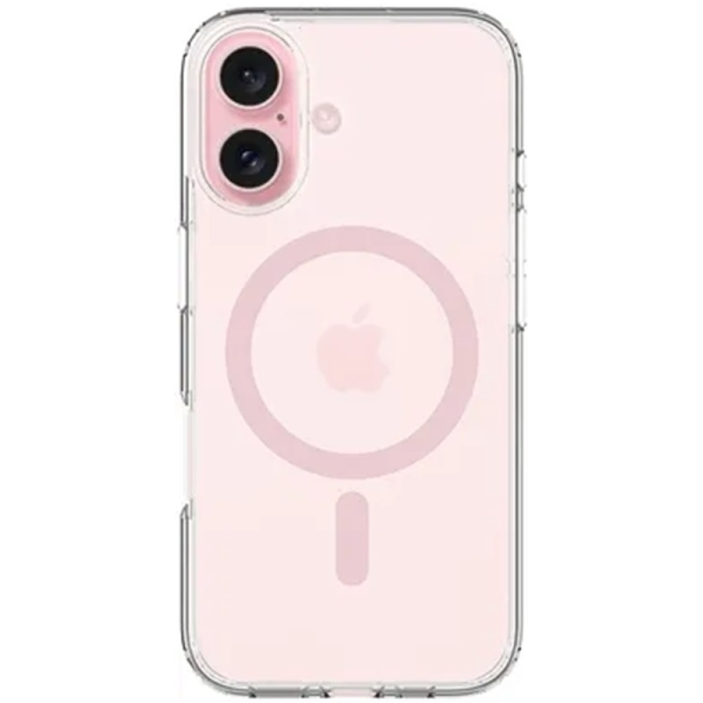 Θήκη Apple iPhone 16 - Vivid MagSafe Hybrid Case Διάφανη με MagSafe - Pink (VIMAGACR496PK)