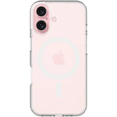 Θήκη Apple iPhone 16 - Vivid MagSafe Hybrid Case Διάφανη με MagSafe - White (VIMAGACR496WT)