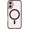 Θήκη Apple iPhone 16 - Vivid MagSafe Hybrid Case Διάφανη με MagSafe - Black (VIMAGACR496BK)