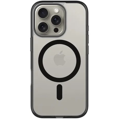 Θήκη Apple iPhone 16 Pro - Vivid MagSafe Hybrid Case Διάφανη με MagSafe - Black (VIMAGACR497BK)