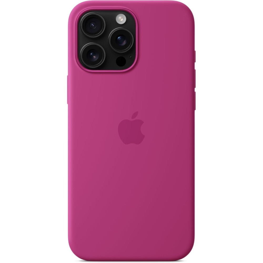 Θήκη iPhone 16 Pro Max Official Apple Silicone Case Σιλικόνης με MagSafe - Fuchsia (MYYX3ZM/A)