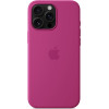 Θήκη iPhone 16 Pro Max Official Apple Silicone Case Σιλικόνης με MagSafe - Fuchsia (MYYX3ZM/A)