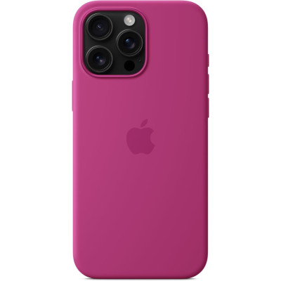 Θήκη iPhone 16 Pro Max Official Apple Silicone Case Σιλικόνης με MagSafe - Fuchsia (MYYX3ZM/A)