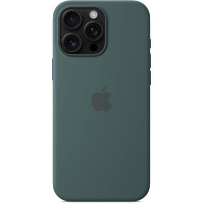 Θήκη iPhone 16 Pro Max Official Apple Silicone Case Σιλικόνης με MagSafe - Lake Green (MA7V4ZM/A)