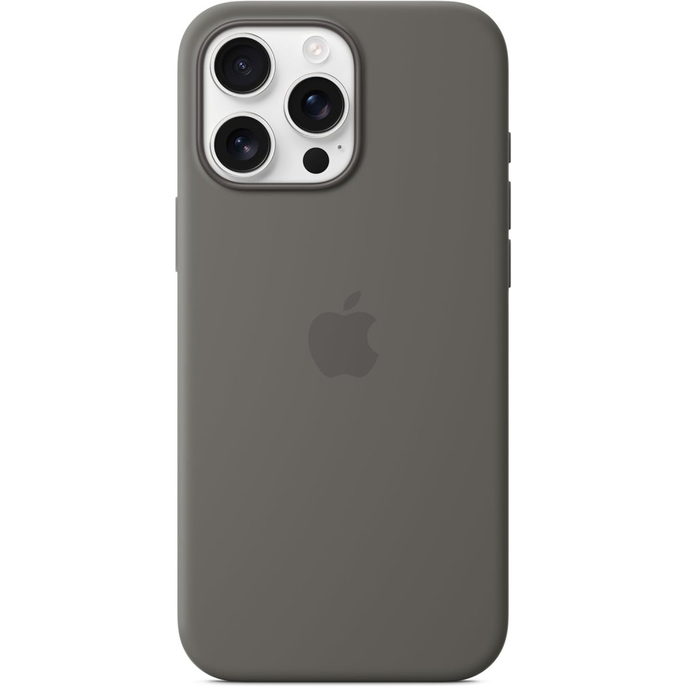 Θήκη iPhone 16 Pro Max Official Apple Silicone Case Σιλικόνης με MagSafe - Stone Gray (MYYV3ZM/A)