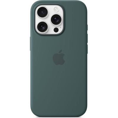 Θήκη iPhone 16 Pro Official Apple Silicone Case Σιλικόνης με MagSafe - Lake Green (MYYR3ZM/A)
