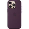 Θήκη iPhone 16 Pro Official Apple Silicone Case Σιλικόνης με MagSafe - Plum (MYYM3ZM/A)