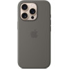Θήκη Apple iPhone 16 Pro - Official Apple Silicone Case Σιλικόνης με MagSafe - Stone Gray (MYYL3ZM/A)