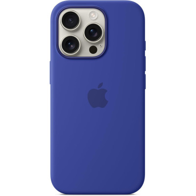 Θήκη iPhone 16 Pro Official Apple Silicone Case Σιλικόνης με MagSafe - Ultramarine (MYYP3ZM/A)