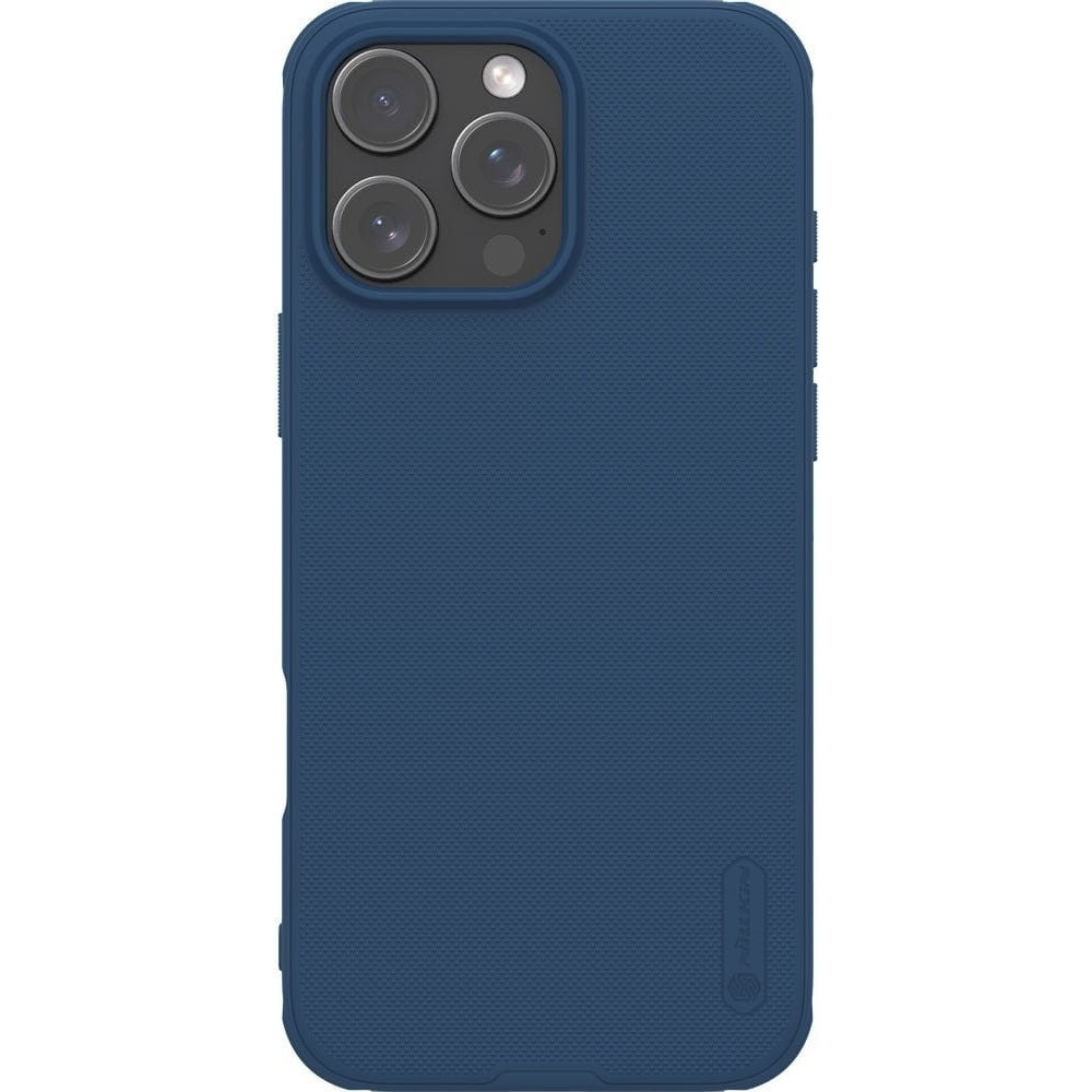 Σκληρή Ανθεκτική Θήκη MagSafe - Apple iPhone 16 Pro - Nillkin Super Frosted Shield Pro Magnetic - Blue (6902048286627)