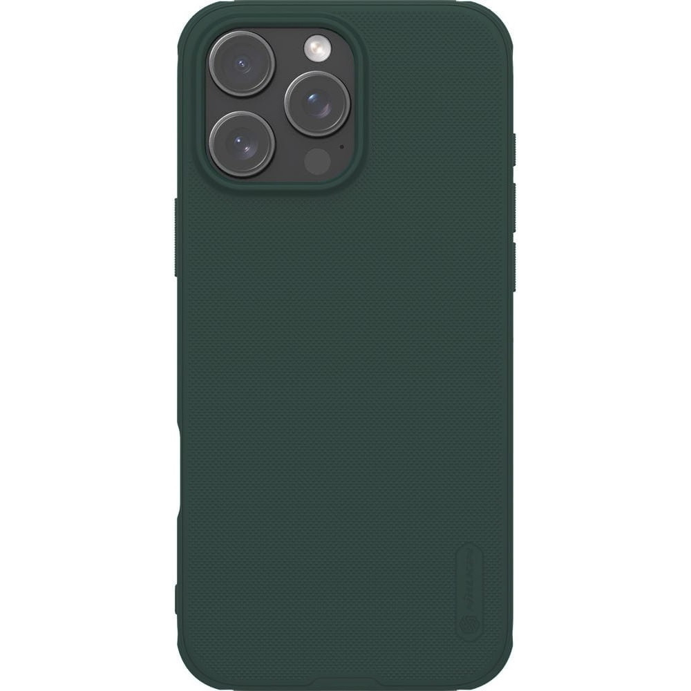 Θήκη Apple iPhone 16 Pro - Nillkin Super Frosted Shield Pro Σκληρή Ανθεκτική - Dark Green (6902048286474)