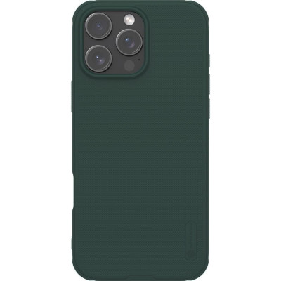 Θήκη Apple iPhone 16 Pro - Nillkin Super Frosted Shield Pro Σκληρή Ανθεκτική - Dark Green (6902048286474)
