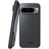 Θήκη Google Pixel 9 / 9 Pro - Nekit Fiber Σκληρή με MagSafe Aramid Fiber - 1mm - 1500D Kevlar - Black (8719246451997)