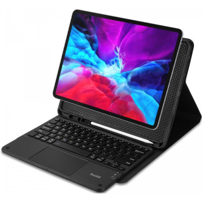 Θήκη Apple iPad Pro 13" 2025 / 2024 - Buddi Zuna Keyboard Case με Υποδοχή για Apple Pencil και Πληκτρολόγιο Bluetooth - Black (8719246455582)