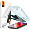 Αντιχαρακτικό Γυαλί Προστασίας iPhone 17 / 17 Pro / 16 Pro - Spigen Privacy Tempered Glass GLAS.tR EZ Fit Απορρήτου Οθόνης - 2 Τεμάχια (AGL07929)