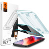 Tempered Glass iPhone 17 Pro Max / 16 Pro Max Spigen GLAS.tR EZ Fit Privacy Αντιχαρακτικό Γυαλί Προστασίας Απορρήτου Οθόνης 2 Τεμάχια (AGL07908)