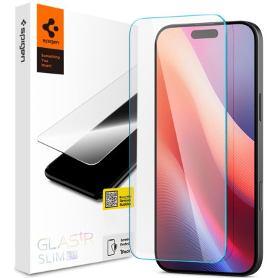 Αντιχαρακτικό Γυαλί Προστασίας Apple iPhone 16 Pro Max - Spigen Tempered Glass GLAS.tR Slim HD Οθόνης - Clear (AGL07916)