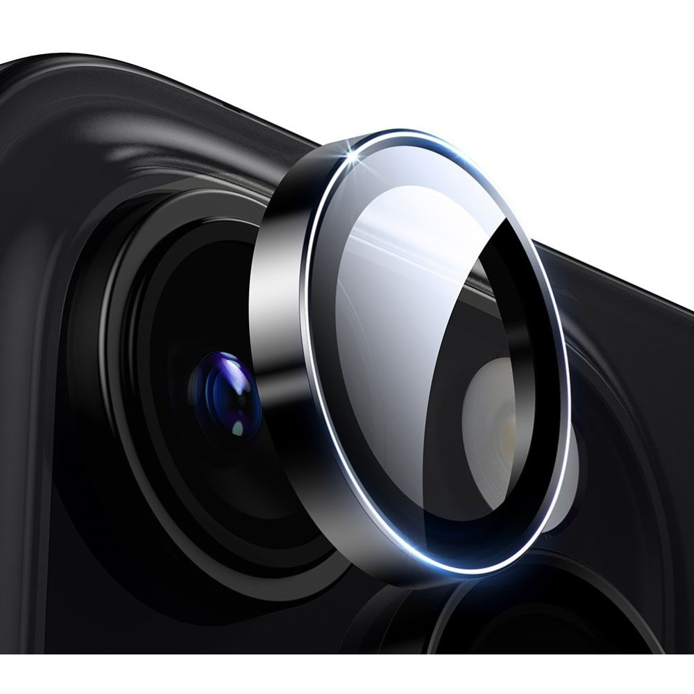 Αντιχαρακτικό Γυαλί Προστασίας Apple iPhone 16 Pro / 16 Pro Max / 15 Pro / 15 Pro Max / 14 Pro / 14 Pro Max - ESR Armorite Camera Lens Protectors για Φακό Κάμερας - Black (4894240225103)