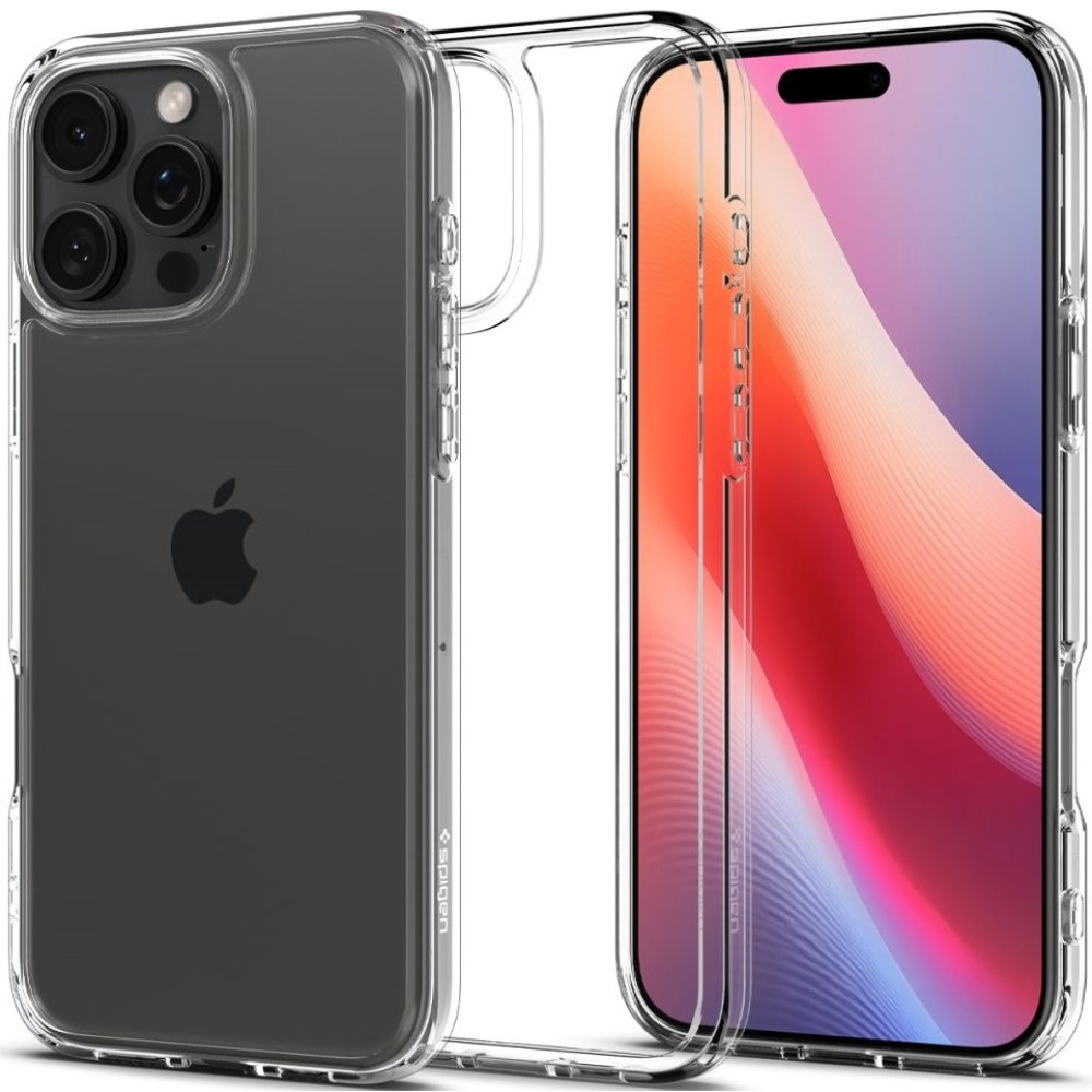 Θήκη Apple iPhone 16 Pro Max - Spigen Ultra Hybrid Σκληρή - Crystal Clear (ACS07992)