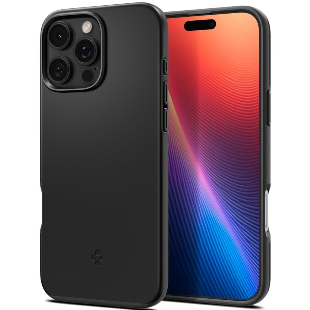 Θήκη Apple iPhone 16 Pro Max - Spigen Thin Fit MagFit Σκληρή με MagSafe - Black (ACS07978)