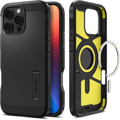 Θήκη Apple iPhone 16 Pro Max - Spigen Tough Armor AI MagFit Ανθεκτική με MagSafe - Black (ACS08013)