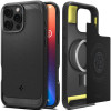 Θήκη Apple iPhone 16 Pro Max - Spigen Rugged Armor MagFit με MagSafe - Matte Black (ACS07986)