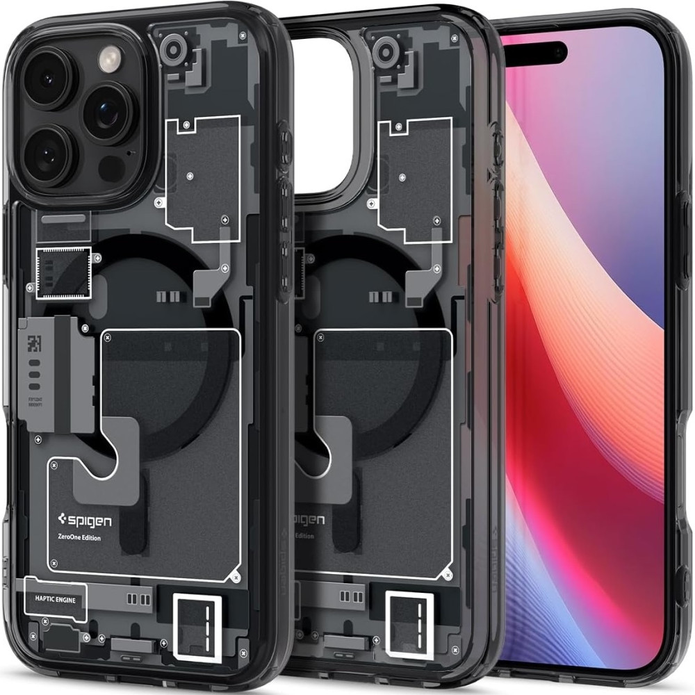 Θήκη Apple iPhone 16 Pro - Spigen Ultra Hybrid MagFit με MagSafe - Zero One (ACS08135)