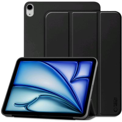 Θήκη Apple iPad Air 7 2025 11" / Air 6 2024 11" / Air 5 2022 10.9" / Air 4 2020 10.9" - Tech-Protect Smartcase Flip - Black (0795787714492)