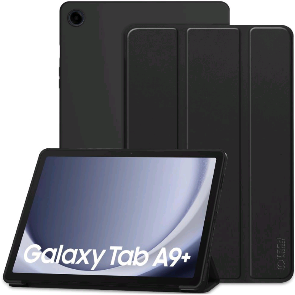 Θήκη Samsung Galaxy Tab A9 Plus 11" X210 / X215 / X216 - Tech-Protect Smartcase Flip - Black (9319456607802)