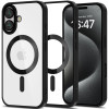 Θήκη Apple iPhone 16 - Tech-Protect MagFlex Διάφανη Σιλικόνης με MagSafe - Satin Black (5906302312108)