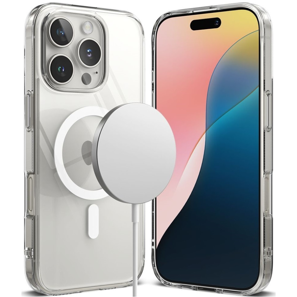 Θήκη Apple iPhone 16 Pro Max - Ringke Fusion Magnetic Ανθεκτική με MagSafe - Clear (8809961789489)