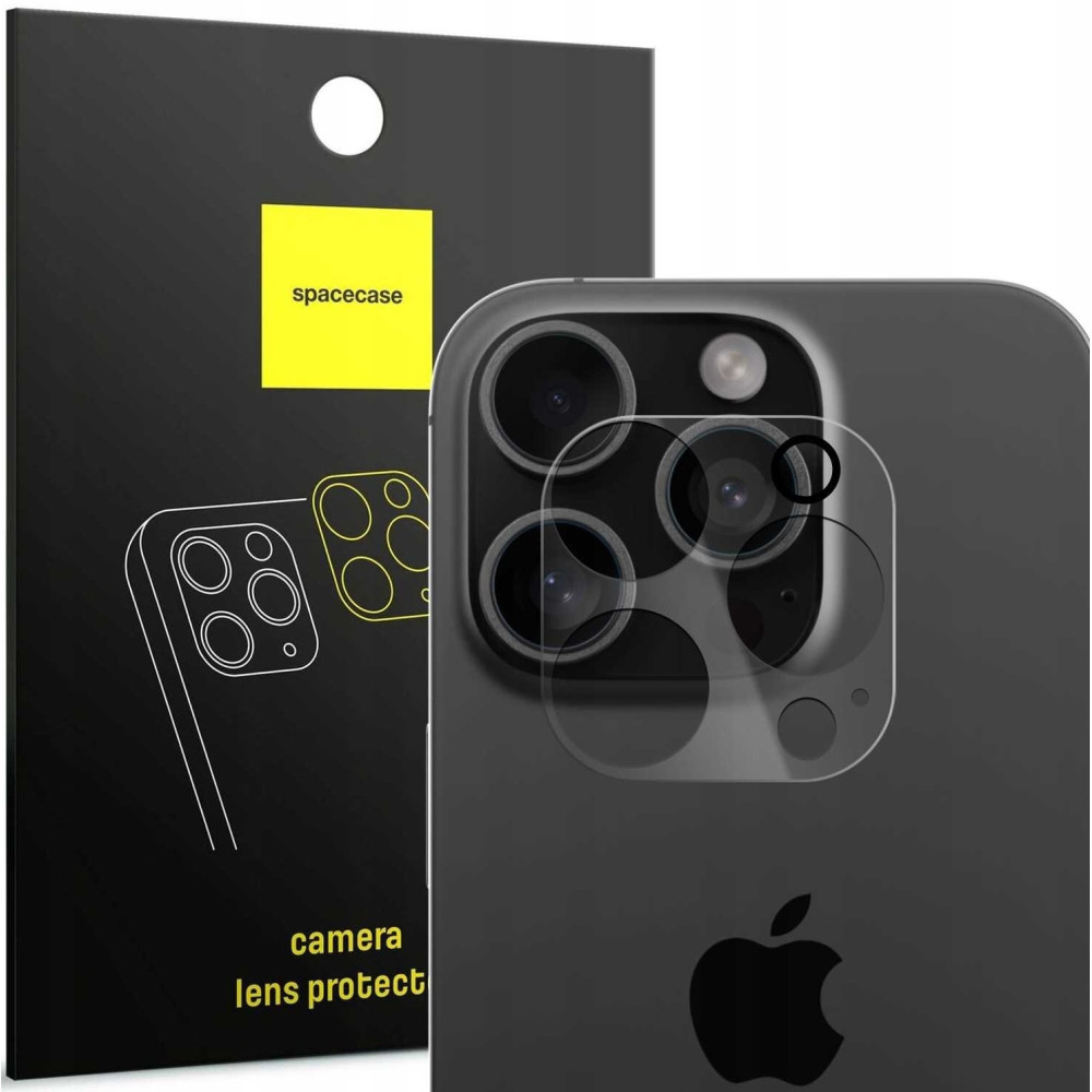 Αντιχαρακτικό Γυαλί Προστασίας Apple iPhone 16 Pro / 16 Pro Max - Spacecase Camera Glass Lens Protector για Φακό Κάμερας - Transparent (5905719112097)