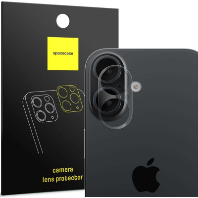 Αντιχαρακτικό Γυαλί Προστασίας Apple iPhone 16 / 16 Plus - Spacecase Camera Glass Lens Protector για Φακό Κάμερας - Transparent (5905719112080)