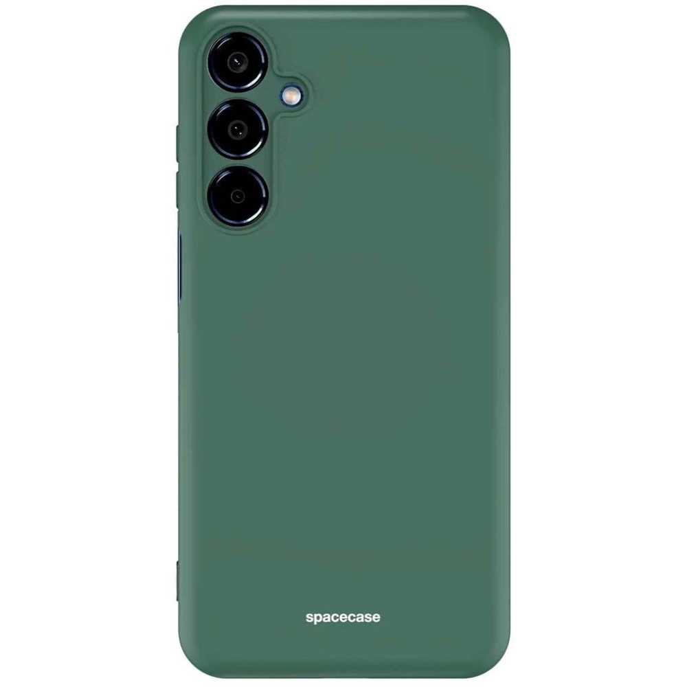 Θήκη Samsung Galaxy M35 - Spacecase Silicone Case Σιλικόνης - Dark Green (5905719110925)