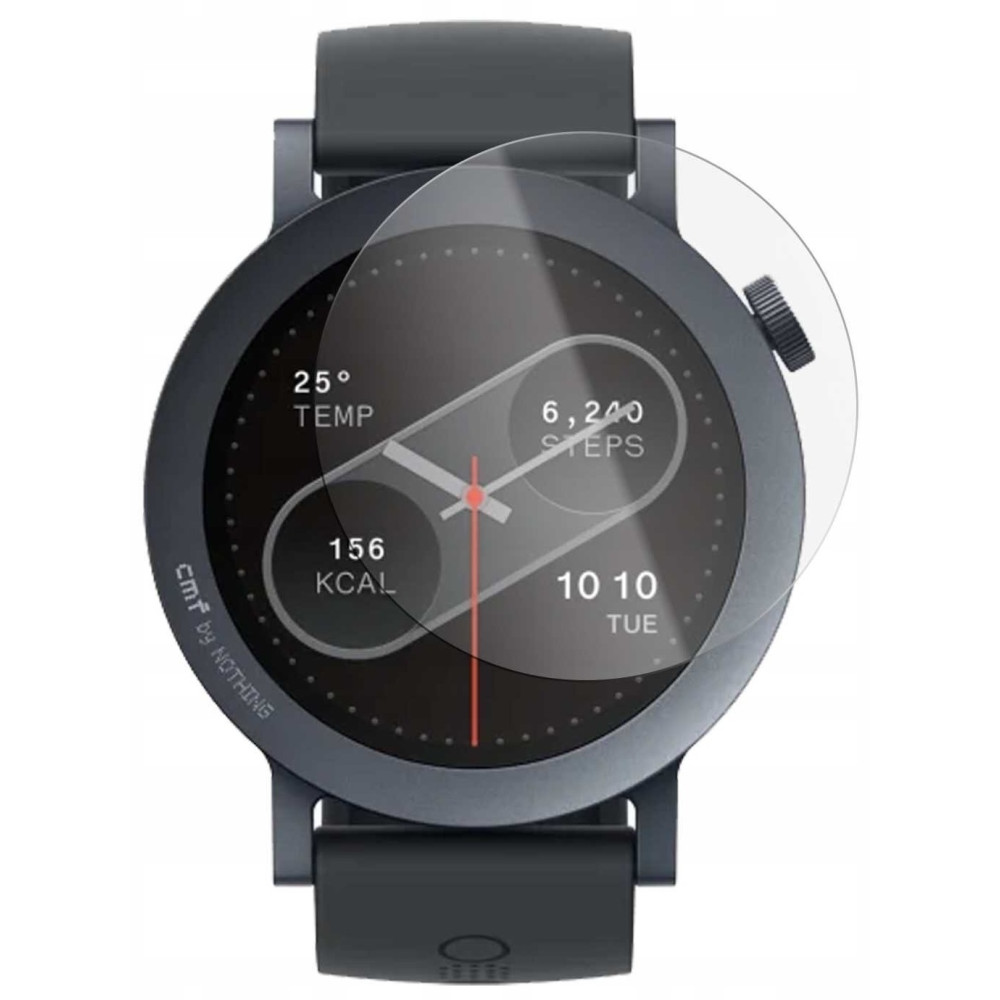 Αντιχαρακτικό Γυαλί Προστασίας Nothing CMF Watch Pro 2 - Spacecase Smartwatch Tempered Glass 2.5D Οθόνης - Clear (5905719111762)