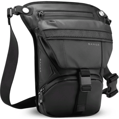 Bange 7630 - Ανδρικό Τσαντάκι Ώμου / Μέσης / Μηρού / Χιαστί Crossbody - 8L - Black
