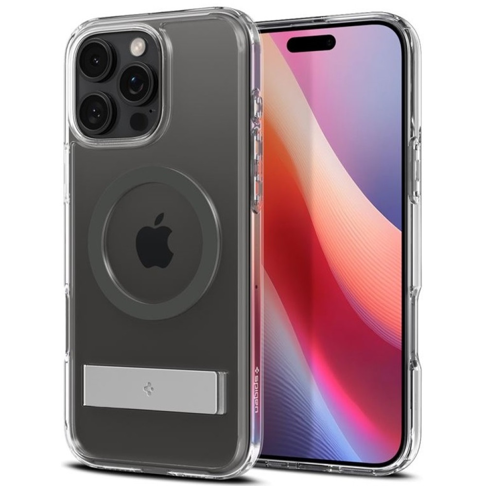 Θήκη Apple iPhone 16 Pro - Spigen Ultra Hybrid S MagFit Σκληρή με MagSafe - Graphite (ACS08143)