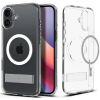 Θήκη Apple iPhone 16 - Spigen Ultra Hybrid S MagFit Σκληρή με MagSafe - Crystal Clear (ACS08212)