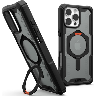 Θήκη Apple iPhone 16 Pro Max - UAG Plasma XTE Ανθεκτική με MagSafe & Kickstand - Black / Orange (114475114097)