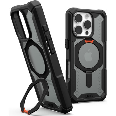 Θήκη Apple iPhone 16 Pro - UAG Plasma XTE Ανθεκτική με MagSafe & Kickstand - Black / Orange (114474114097)