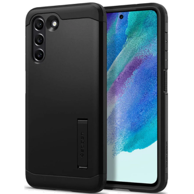 Θήκη Samsung Galaxy S21 FE 5G - Spigen Tough Armor Ανθεκτική Σκληρή - Black (ACS03059)