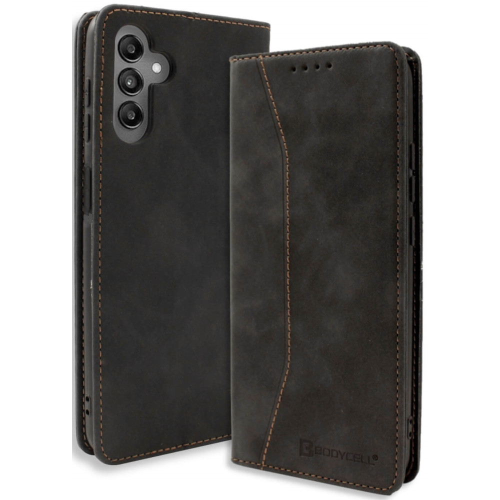 Θήκη Samsung Galaxy M55 - Bodycell Book Case Πορτοφόλι - Black (5206015079511)