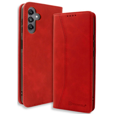 Θήκη Samsung Galaxy M55 - Bodycell Book Case Πορτοφόλι - Red (5206015079535)