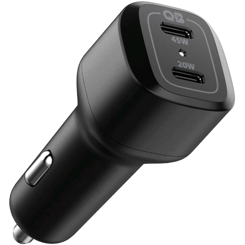 Spigen PC2000 PowerArc ArcStation Car Charger - Φορτιστής Αυτοκινήτου με 2 x Type-C - 65W - Black (ACP02562)