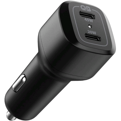 Spigen PC2000 PowerArc ArcStation Car Charger - Φορτιστής Αυτοκινήτου με 2 x Type-C - 65W - Black (ACP02562)